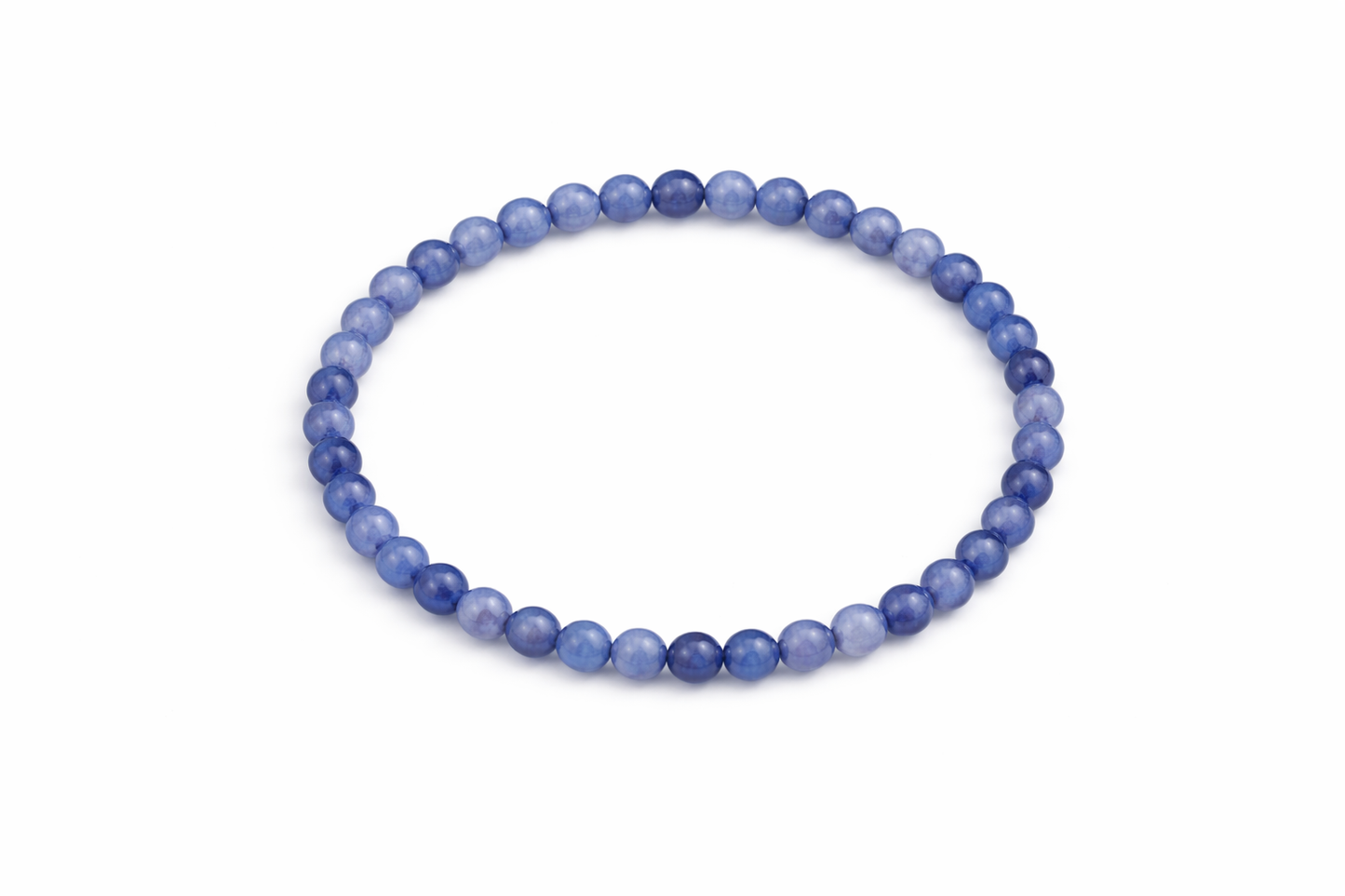 Blue Aventurine Bracelet 4mm – Natural Stone