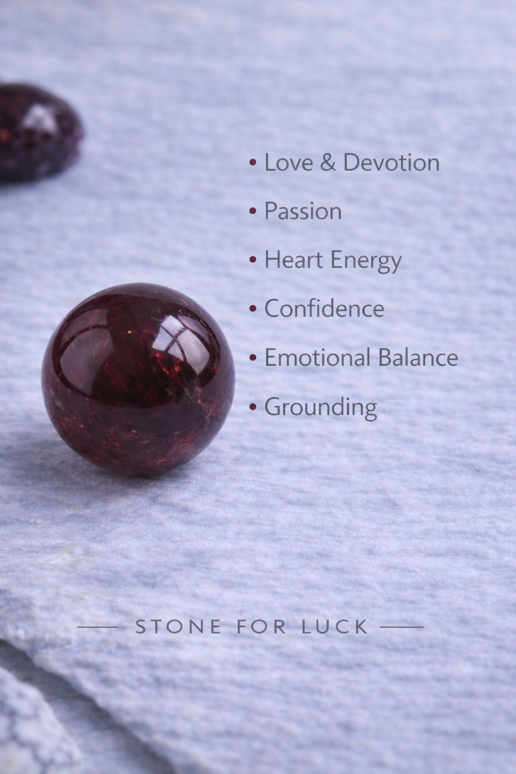 Garnet Bracelet 4mm Beads – Natural Stone