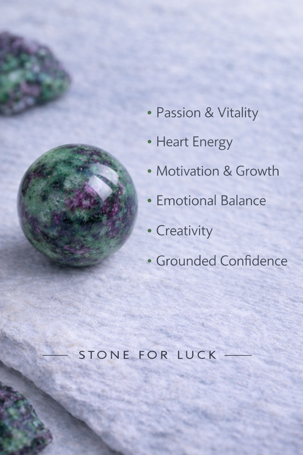 Ruby Zoisite Bracelet 4mm Beads – Natural Stone