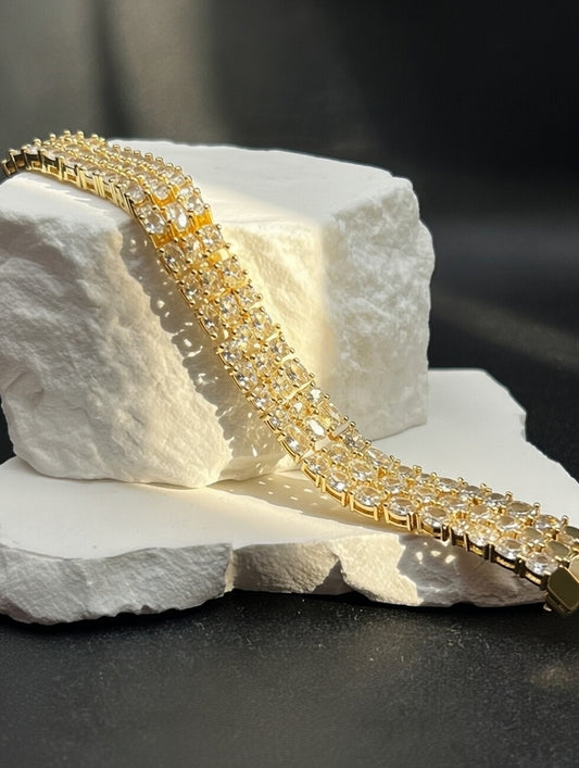 Luxury Multi-Color Tennis Bracelet