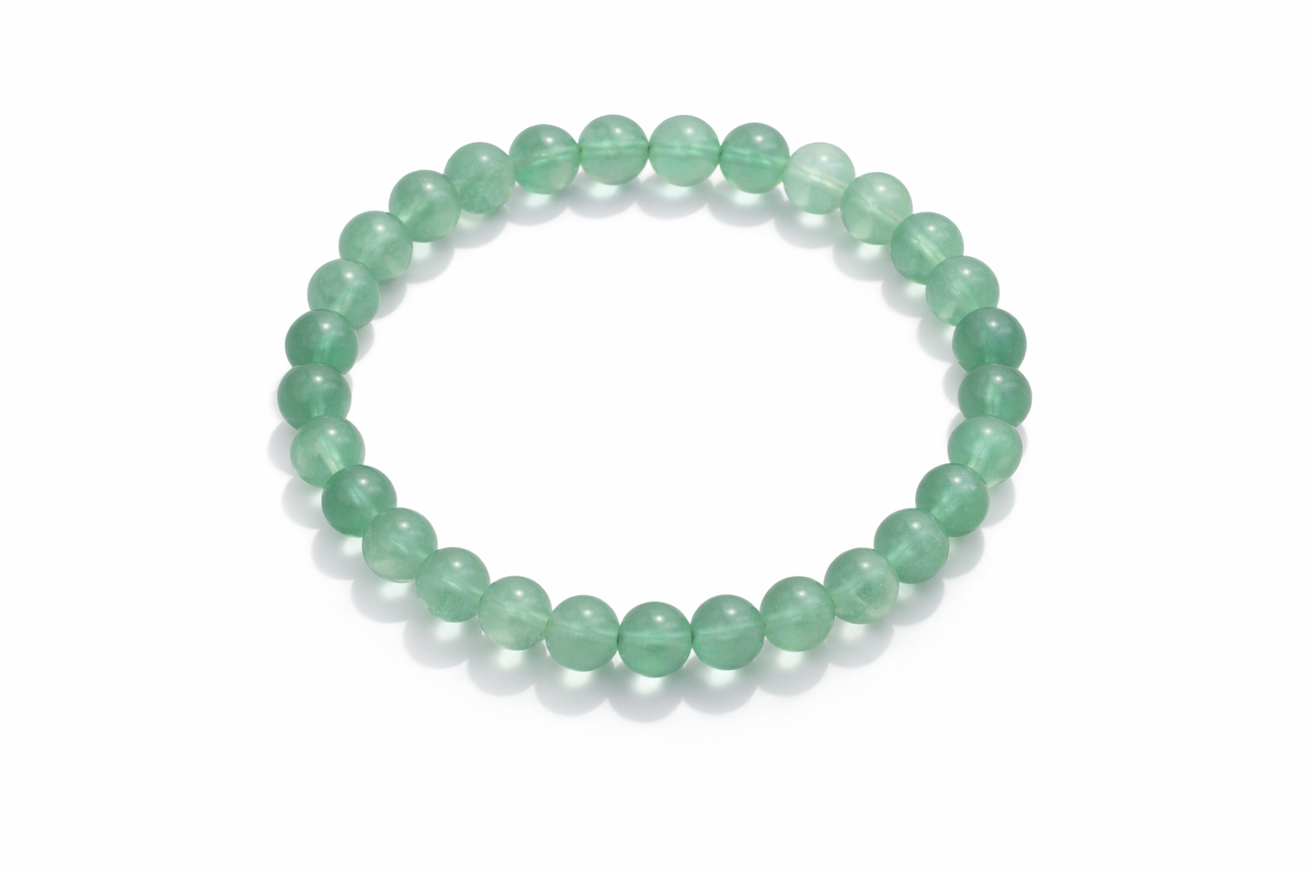 Natural Jade Bracelet 4mm Beads | Stretch Bracelet