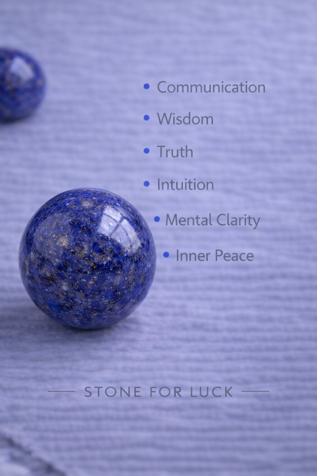 Lapis Lazuli Bracelet 4mm Beads – Natural Stone