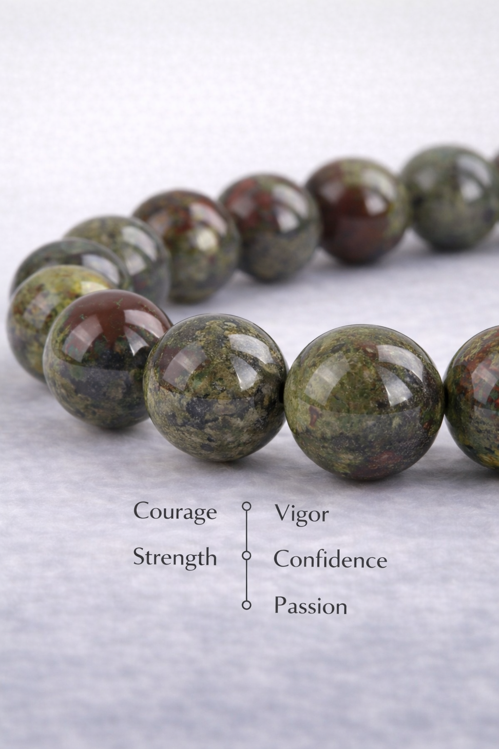 🐉 Dragon Blood Jasper – The Stone of Courage &amp; Vitality