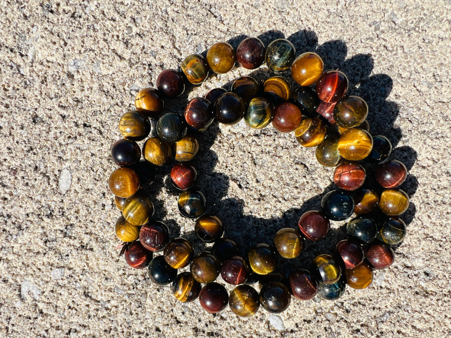 🐅 Tri-Colour Tiger Eye – The Stone of Strength, Balance &amp; Protection