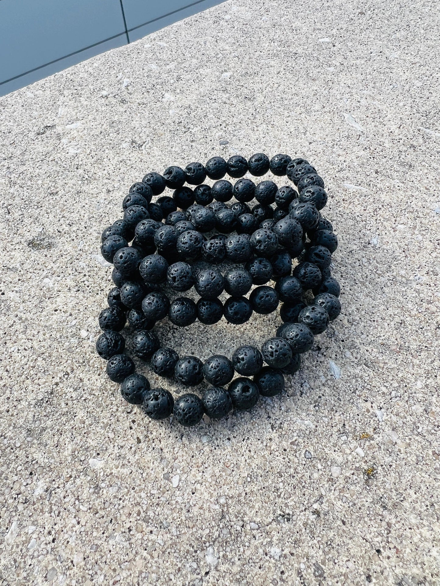 🌋 Lava Stone Bracelet | Strength, Grounding & Energy Balance