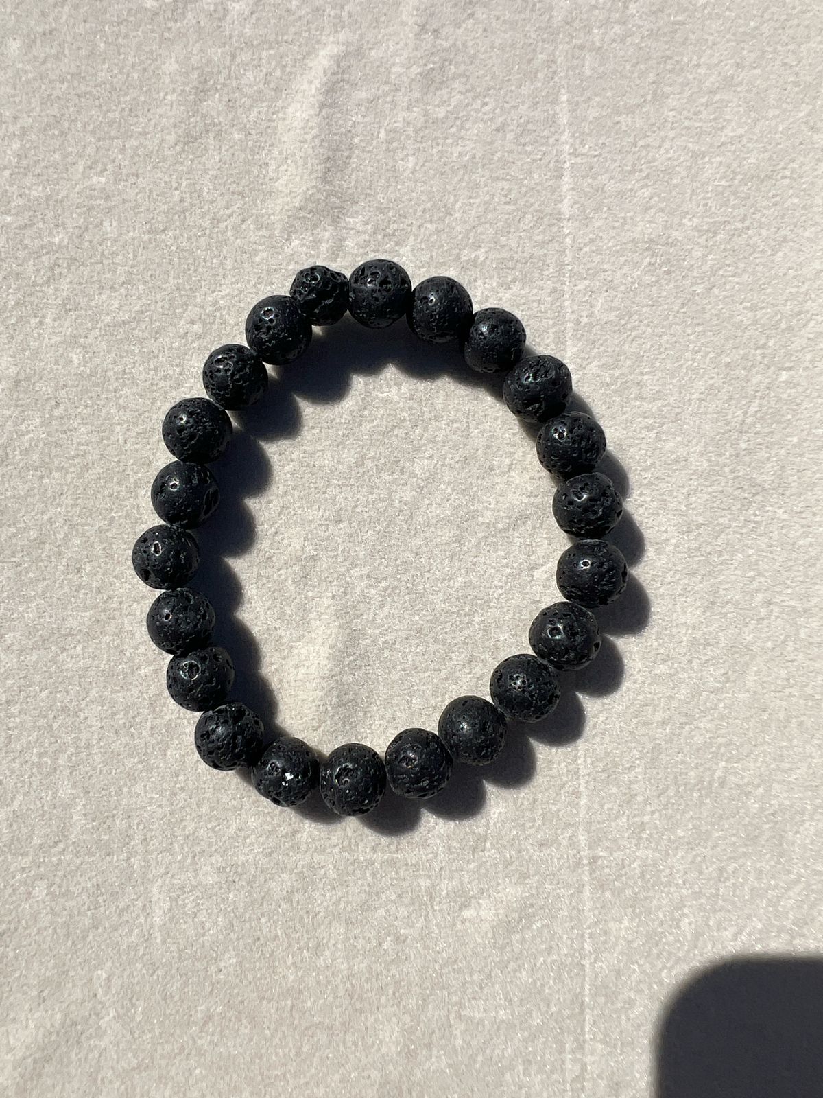 🌋 Lava Stone Bracelet | Strength, Grounding & Energy Balance