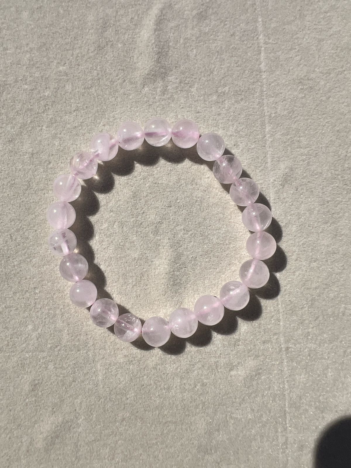 🌸 Rose Quartz Bracelet | Love, Harmony & Inner Peace