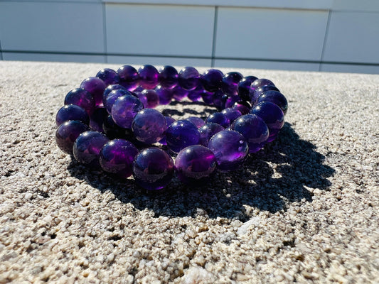 💜 Amethyst Bracelet | Protection, Calm & Spiritual Growth